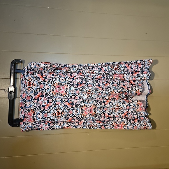 Cynthia Rowley Dresses & Skirts - Cynthis Rowley Multi-Colored faux Wrap Around Pull-On Skirt, Stretchy